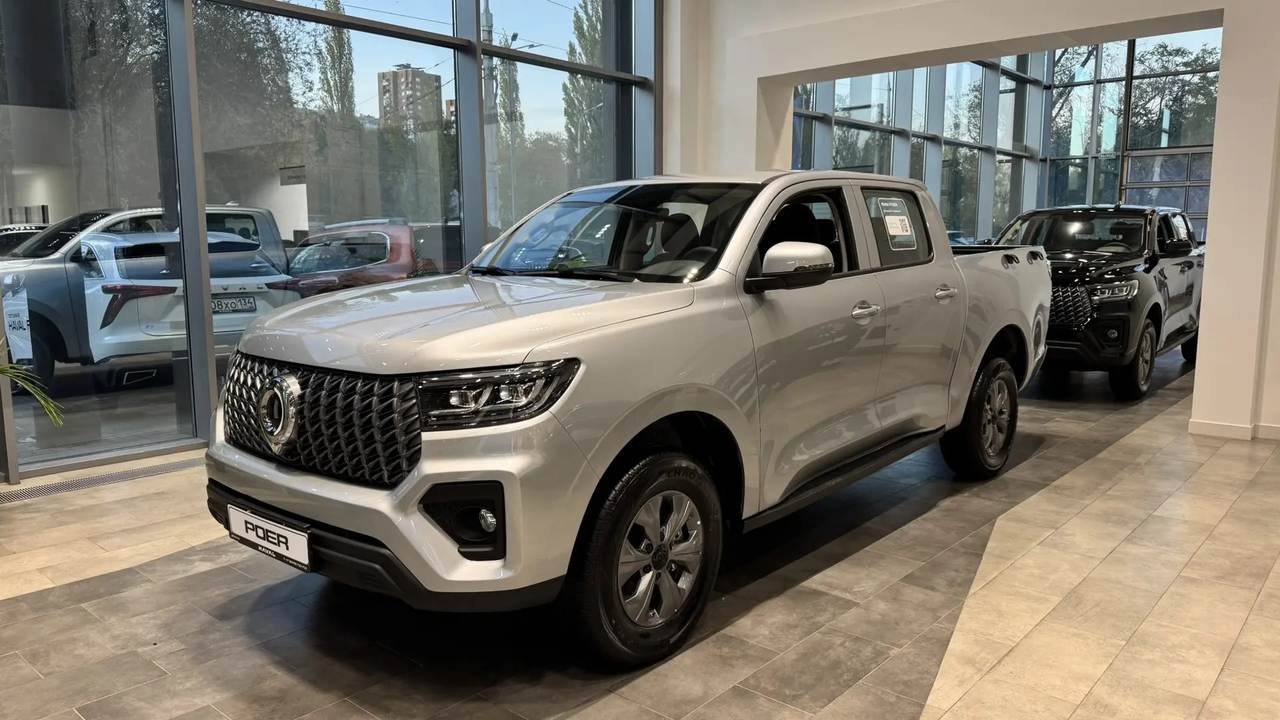 Great Wall POER I Рестайлинг Комфорт 2.0 6МТ полный привод (218 л.с.) 26 г.в 26 м.г.